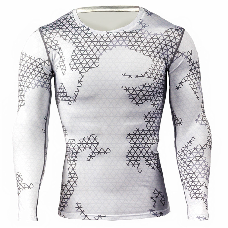 Compression Shirt Men Fashion Camouflage Long Sleeve T Shirt Men Crossfit Top Fitness 3D T Shirts T-Shirt 
Compression Shirt Men Fashion Camouflage Long Sleeve T Shirt Men Crossfit Top Fitness 3D T Shirts T-Shirt