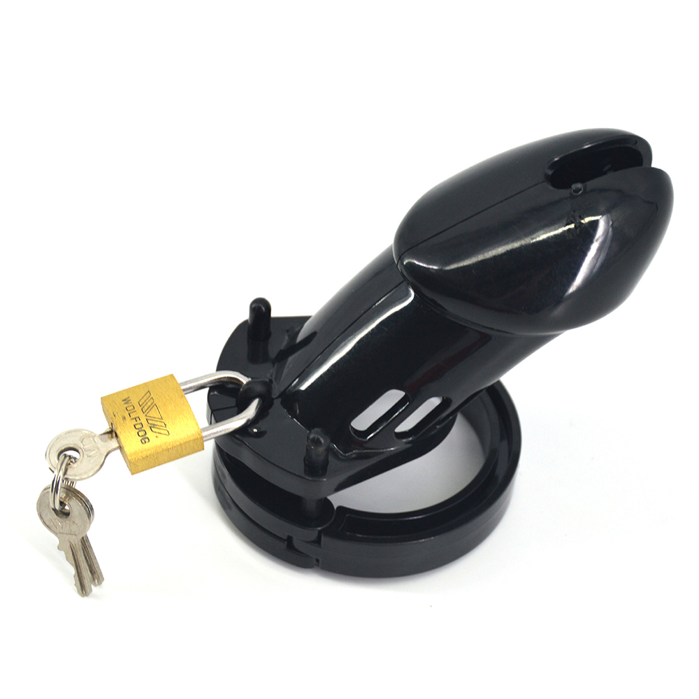 CB6000S/CB 6000 Rooster Cage Male Device with 5 Size Ring Penis Lock Male Belt Adult Game Sex Toys