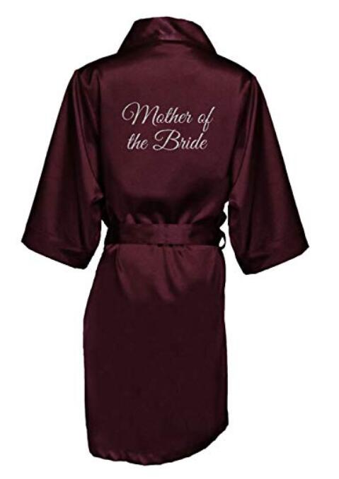 Women' Glitter Print Mother Of The Bride Satin Bridal Robe, Navy mother of the b
Women' Glitter Print Mother Of The Bride Satin Bridal Robe, Navy mother of the b