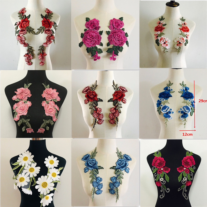 2pcs/Set Rose Flower Embroidery Patches Sticker for Clothes Parches Para La Ropa Applique Embroidery Flower Patches
2pcs/Set Rose Flower Embroidery Patches Sticker for Clothes Parches Para La Ropa Applique Embroidery Flower Patches