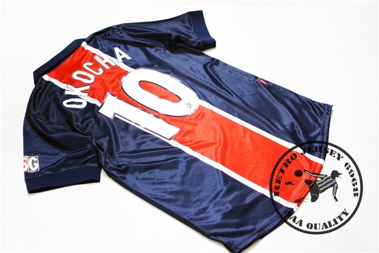 Free shipping 1998 paris simone okocha leroy home away soccer jersey football old shirts, Black;yellow
Free shipping 1998 paris simone okocha leroy home away soccer jersey football old shirts, Black;yellow