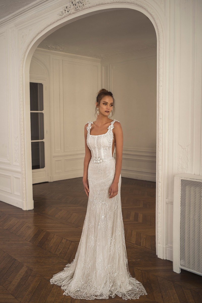 sexy sequins a line wedding dresses elegant scoop lace applique bridal gowns custom made backless floor length bride dresses