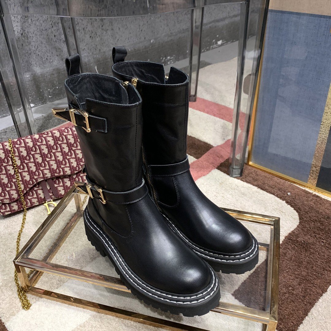 Hot Sale-er Ankle Boot Chunky Heel Martin Shoes Print Leather Platform Lace-up brand Boot With Box B102833Y, Black
Hot Sale-er Ankle Boot Chunky Heel Martin Shoes Print Leather Platform Lace-up brand Boot With Box B102833Y, Black