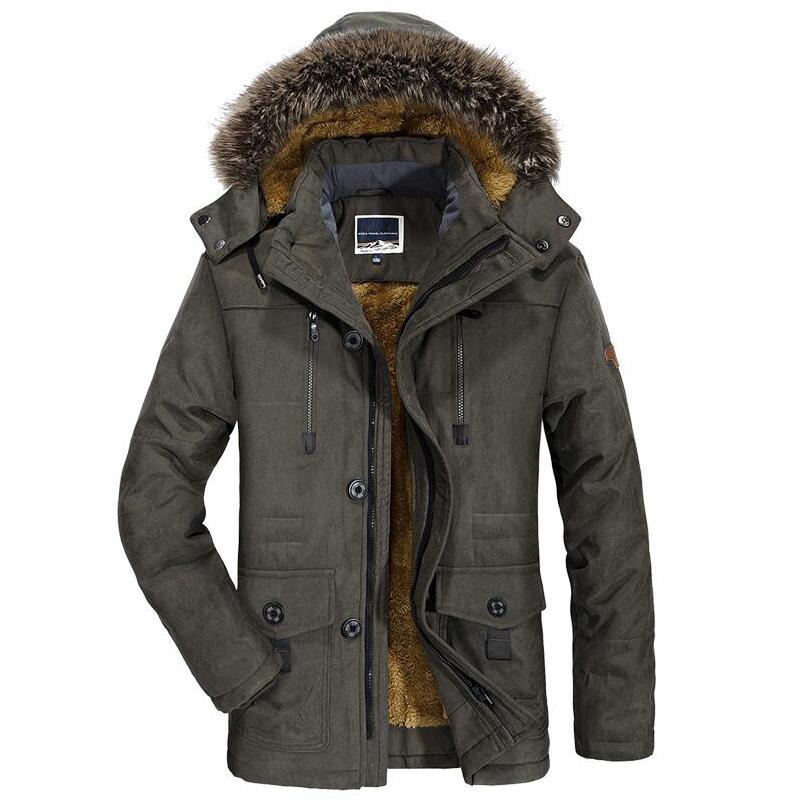 Mens New Fashion Winter Jacket Men Thick Casual Outwear Jackets Men's Fur Collar Windproof Parkas Plus Size 6XL Velvet Warm Coat, Navy blue
Mens New Fashion Winter Jacket Men Thick Casual Outwear Jackets Men's Fur Collar Windproof Parkas Plus Size 6XL Velvet Warm Coat, Navy blue