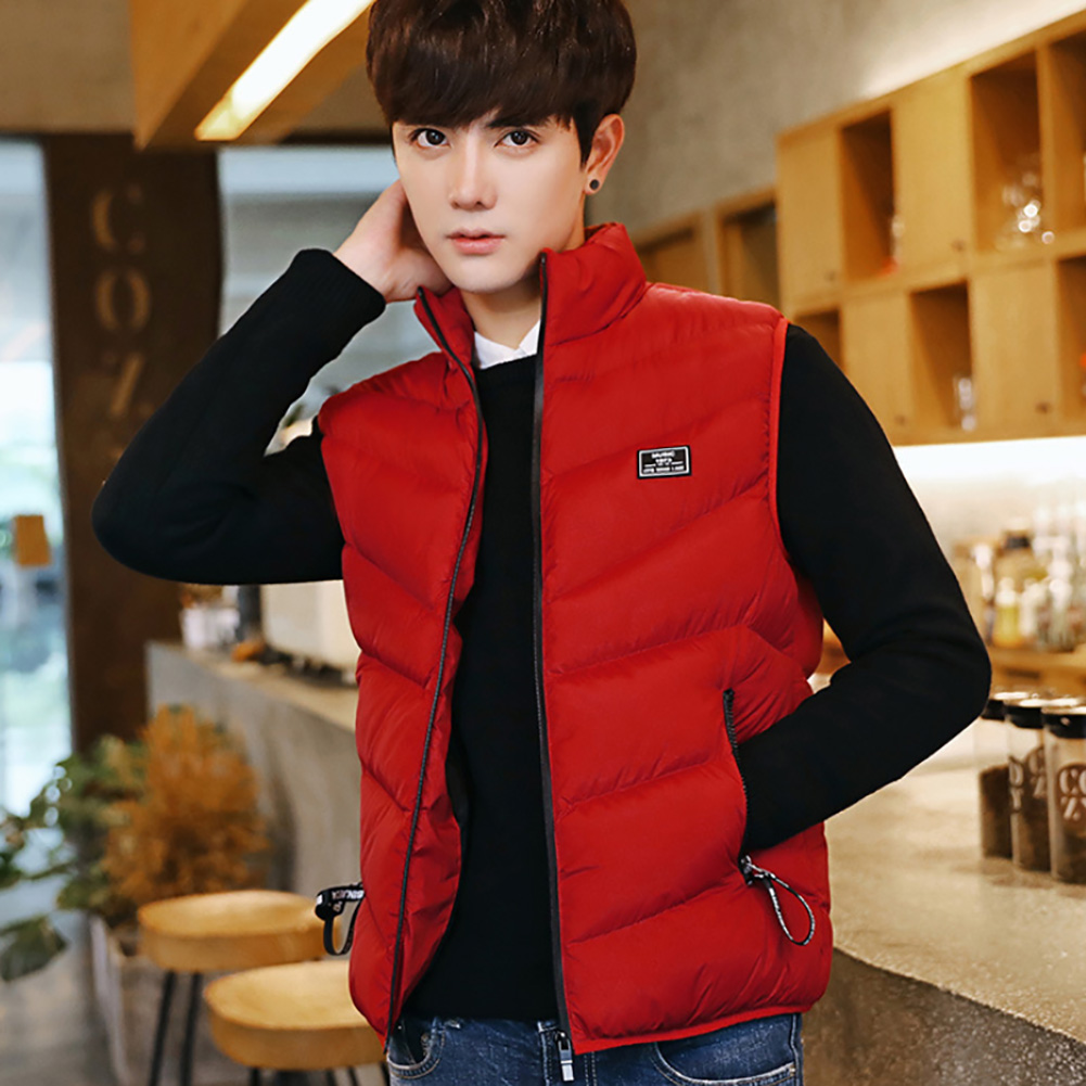 Vest Men New Stylish 2019 Spring Autumn Warm Sleeveless Jacket Men Winter Waistcoat Men's Vest Casual Coats Mens Plus Size 5XL1