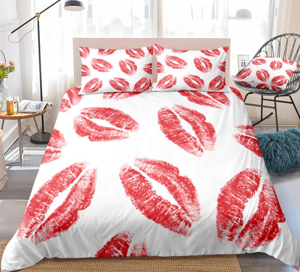 3 Pieces Red Lips Duvet Cover Set Red Pink Lips Kisses Bedding White Background Quilt Cover Queen Home Textiles Dropship, 01
3 Pieces Red Lips Duvet Cover Set Red Pink Lips Kisses Bedding White Background Quilt Cover Queen Home Textiles Dropship, 01