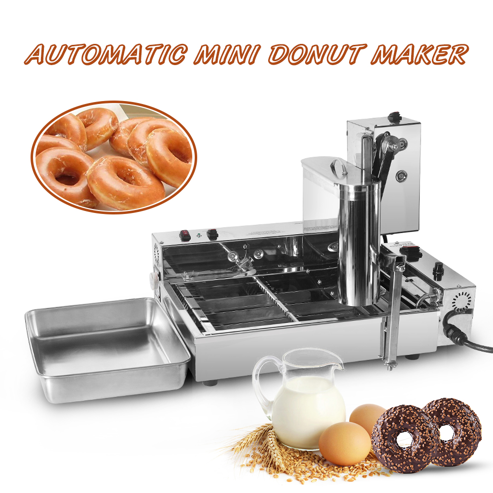 Commercial Automatic Production Donut Making Machine 6L Stainless Steel Electric Frying Mini Doughnut Makers 1750Pcs/H
Commercial Automatic Production Donut Making Machine 6L Stainless Steel Electric Frying Mini Doughnut Makers 1750Pcs/H