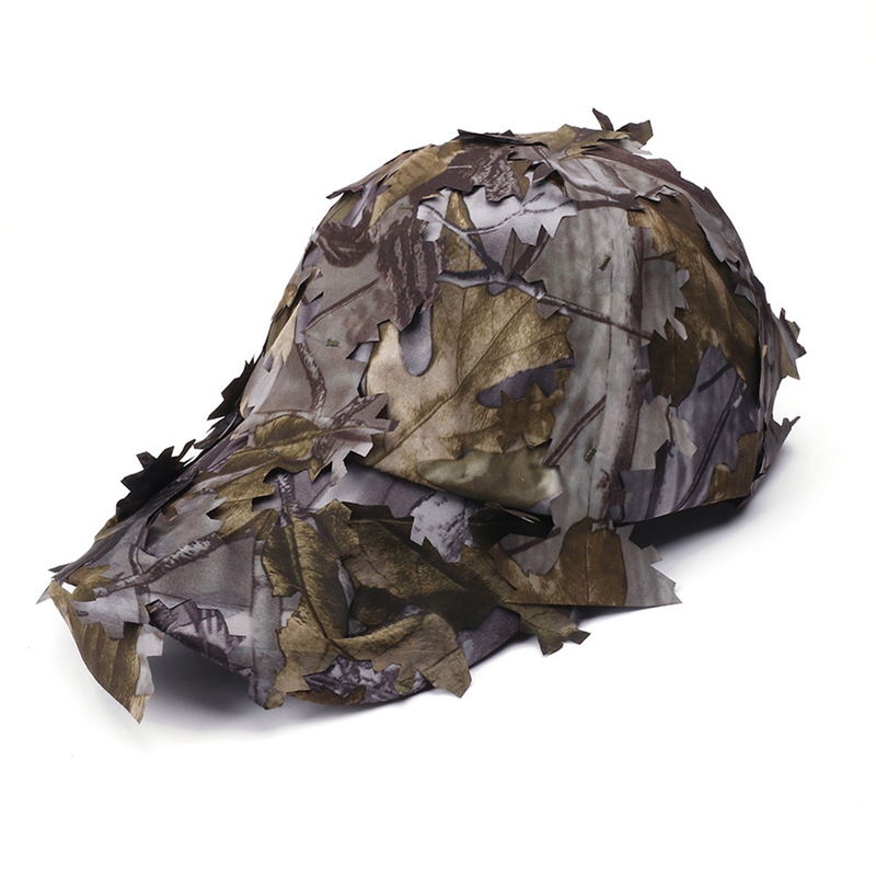 3D Unisex Camouflage Bionic Leaf Hat Hunting Jungle Woodland Fishing Camo Sniper Archery Cap Adjustable PRO, A1
3D Unisex Camouflage Bionic Leaf Hat Hunting Jungle Woodland Fishing Camo Sniper Archery Cap Adjustable PRO, A1