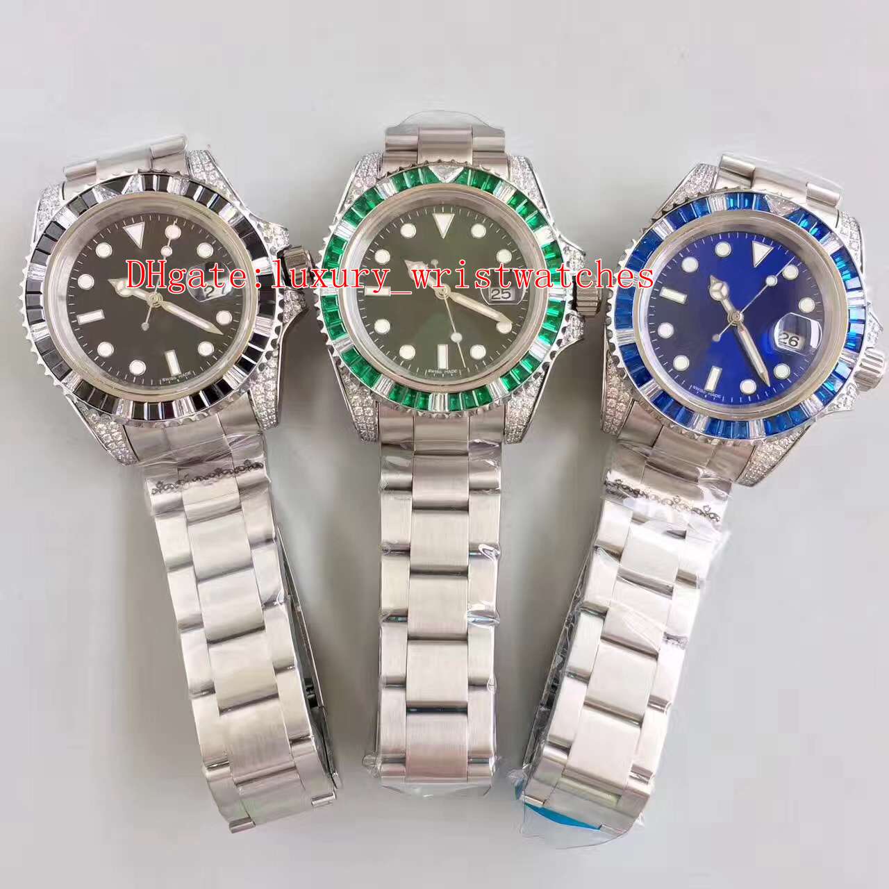3 Color Best Quality N Factory V7 40mm Diamond Bezel 116618 116610 116619 Stainless Steel ETA 2836 Movement Automatic Mens Watch Watches
3 Color Best Quality N Factory V7 40mm Diamond Bezel 116618 116610 116619 Stainless Steel ETA 2836 Movement Automatic Mens Watch Watches