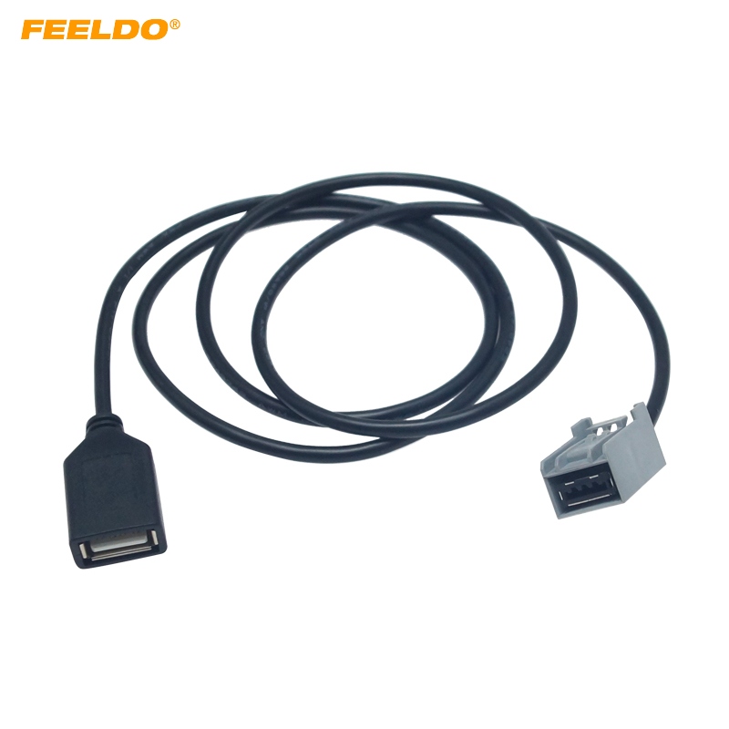 FEELDO Car Audio Radio AUX USB Cable Female Port Extension Wire Adapter For Honda Civic/Accord/Odyssey Mitsubishi Lancer #6235
FEELDO Car Audio Radio AUX USB Cable Female Port Extension Wire Adapter For Honda Civic/Accord/Odyssey Mitsubishi Lancer #6235