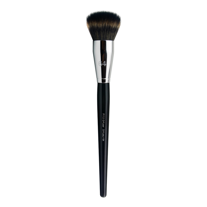 PRO Diffuser Brush #64 - Round Synthetic liquid foundation powder Makeup Brush