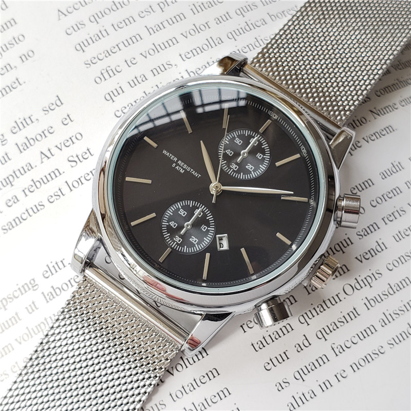 brand mens watches watch boss quartz movement stainless steel case day date designer waterproof watch mens clock, Slivery;brown
brand mens watches watch boss quartz movement stainless steel case day date designer waterproof watch mens clock, Slivery;brown