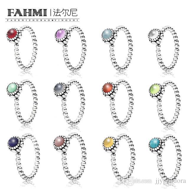 FAHMI 100% 925 Sterling Silver New December Birthstone Ring Turquoise Pink Peridot Grey Gernet Citrine Multi-Color Choice
FAHMI 100% 925 Sterling Silver New December Birthstone Ring Turquoise Pink Peridot Grey Gernet Citrine Multi-Color Choice