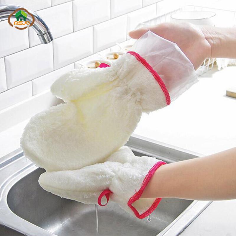 MSJO Dishwashing Gloves Kitchen Bamboo Cleaning Cloth Drying Microfiber Oil Proof Waterproof Household Gloves For Washing Dishes
MSJO Dishwashing Gloves Kitchen Bamboo Cleaning Cloth Drying Microfiber Oil Proof Waterproof Household Gloves For Washing Dishes