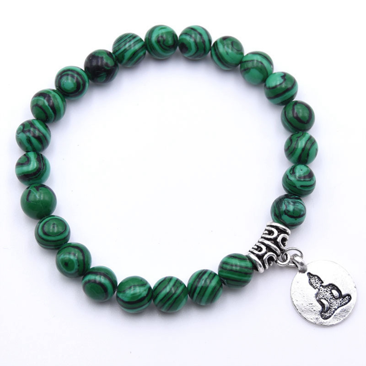 Real Lava Rock Bracelet Ladies Essential Oil Aromatherapy Ideal Stress and Anxiety Buddha Bracelet Meditation Yoga Jewelry