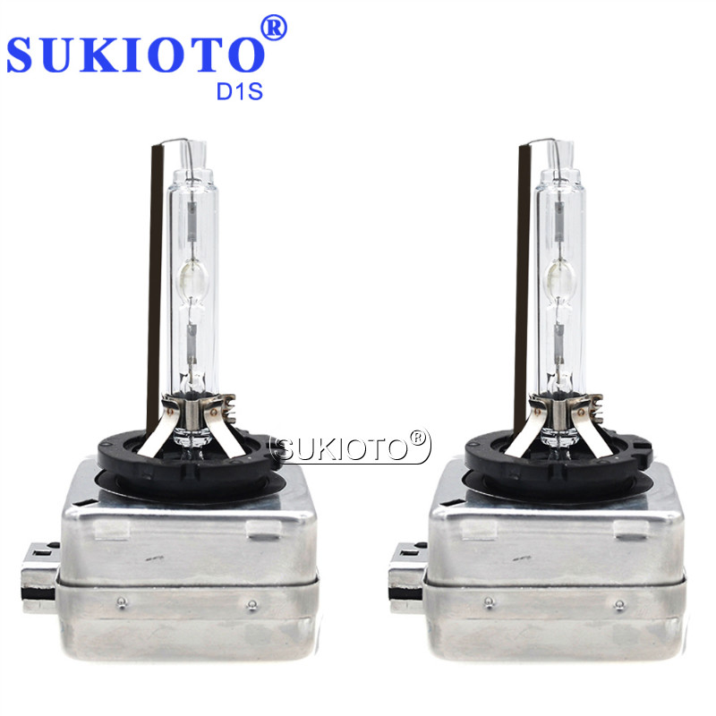SUKIOTO D1S 55W Xenon 5000K D2S D3S D4S D1R D2R D4R 35W xenon Car lights 4300K 6000K 8000K D1S 66140/66144 HID Headlight Bulbs
SUKIOTO D1S 55W Xenon 5000K D2S D3S D4S D1R D2R D4R 35W xenon Car lights 4300K 6000K 8000K D1S 66140/66144 HID Headlight Bulbs