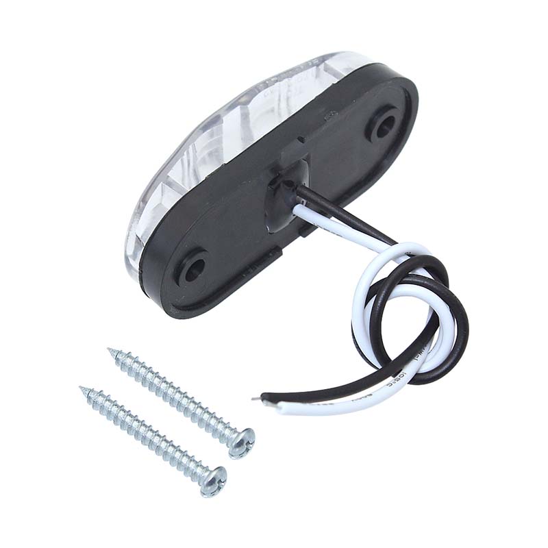 LED Indicator Light Truck Side Marker Lamp 12-24V Waterproof for Lorry Truck Trailer Brake Warning Light