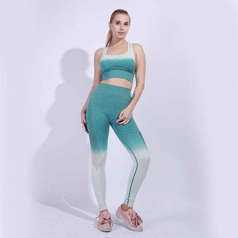 CHRLEISURE Yoga Set Women gym clothes Solid Color Fitness Clothes Women Sleeveless Bra High Waist Running Leggings Workout Pant, Yoga light green
CHRLEISURE Yoga Set Women gym clothes Solid Color Fitness Clothes Women Sleeveless Bra High Waist Running Leggings Workout Pant, Yoga light green