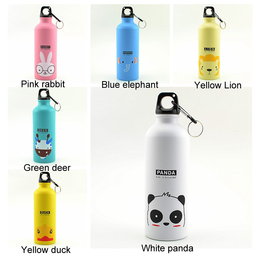 Lovely Animal 500ml Large Capacity Sports Water Bottles Outdoor Portable Cycling Camping Aluminum Alloy Kids Water Cups Bottles DH1106 T03
Lovely Animal 500ml Large Capacity Sports Water Bottles Outdoor Portable Cycling Camping Aluminum Alloy Kids Water Cups Bottles DH1106 T03
