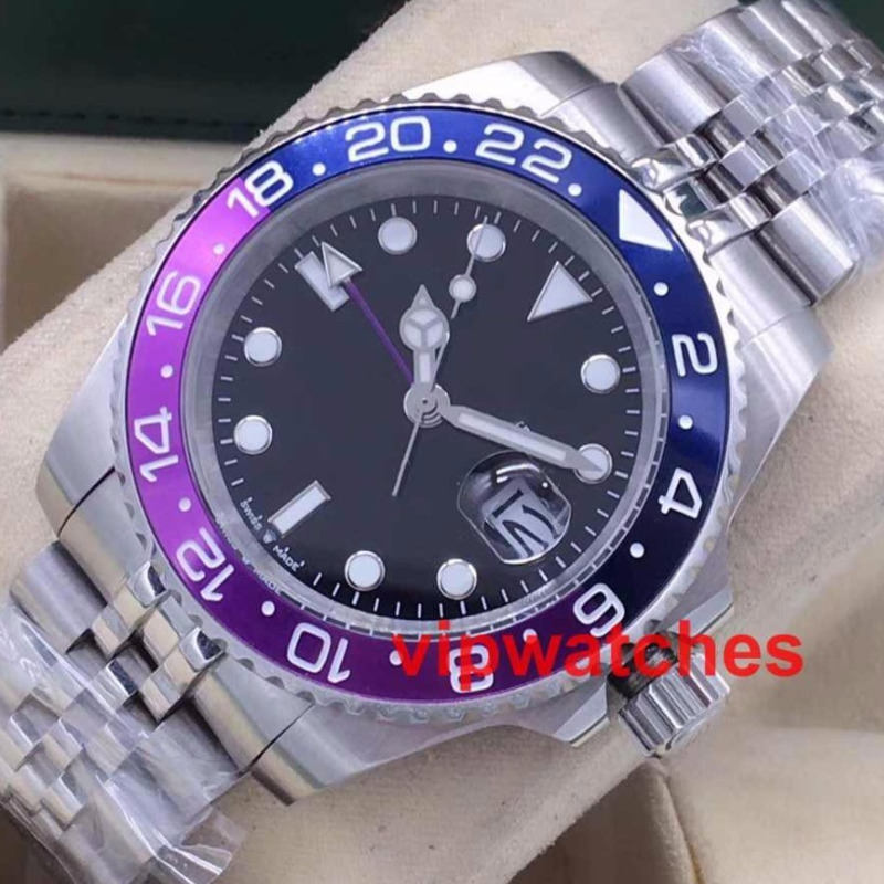 Top GMT II Ceramic Bezel Luxury Watch Automatic Reloj Master Mechanical Jubilee Bracelet Wristwatches Watches
Top GMT II Ceramic Bezel Luxury Watch Automatic Reloj Master Mechanical Jubilee Bracelet Wristwatches Watches