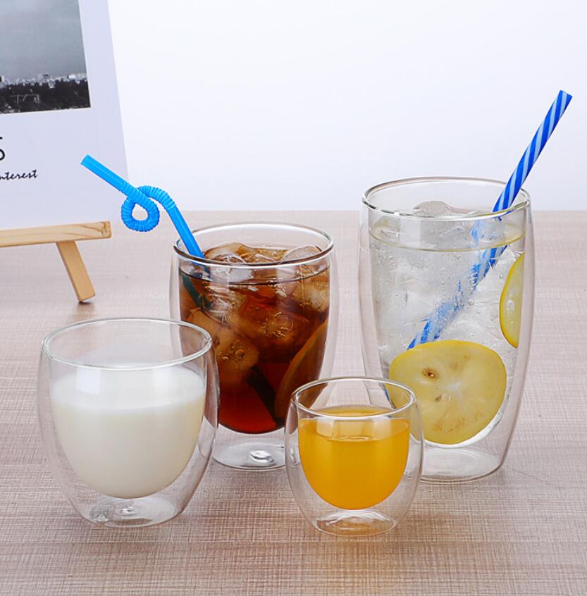 New 1/4/6Pcs Double Wall shot Glass double Wall Espresso Coffee Cup 80ml /250ML/350ML/450ML, Transparent
New 1/4/6Pcs Double Wall shot Glass double Wall Espresso Coffee Cup 80ml /250ML/350ML/450ML, Transparent