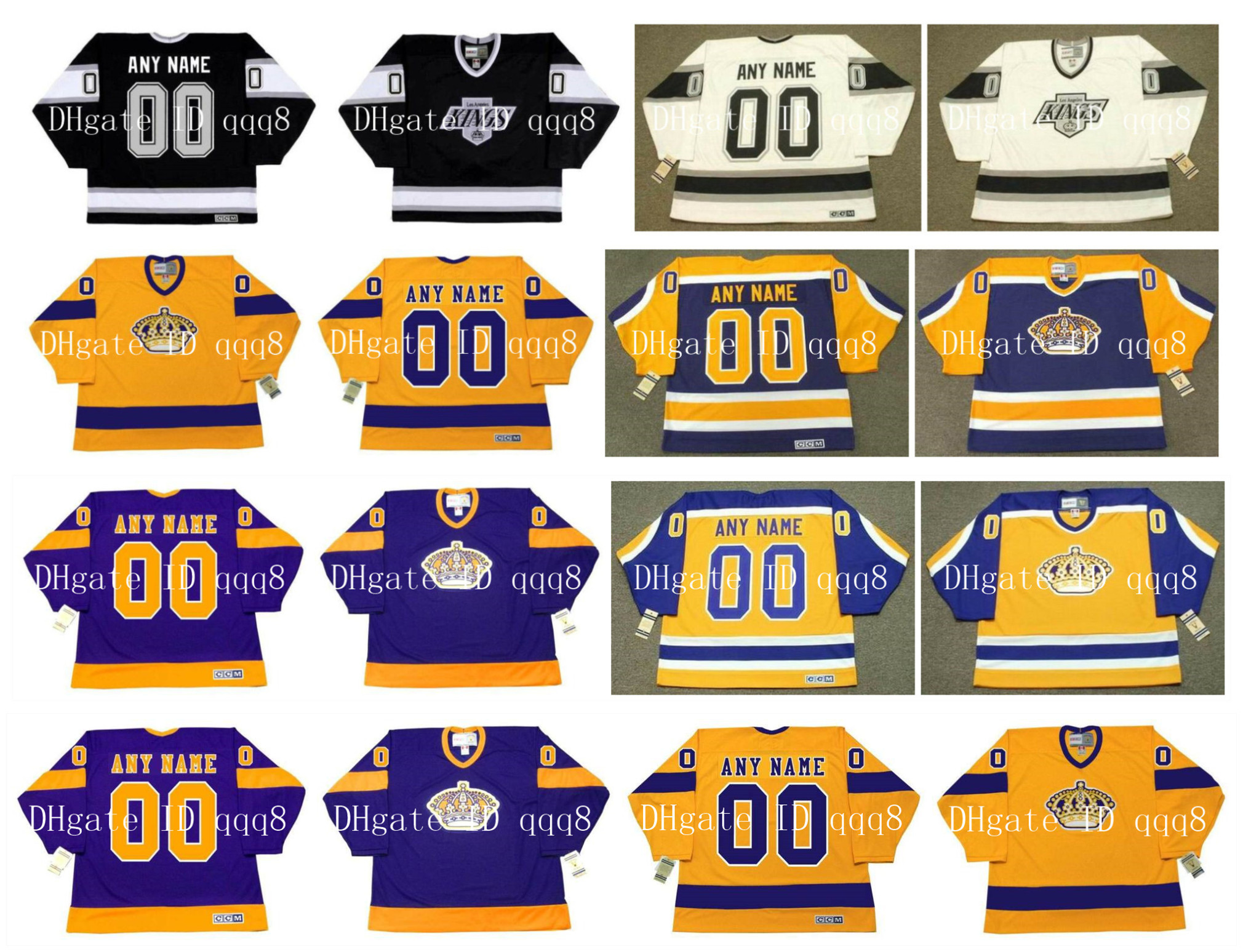 Custom VINTAGE Los Angeles Kings Jerseys Personalization Ice Hockey Jerseys Black White Stitched Any Name Number Size S-XXXXL, As pic
Custom VINTAGE Los Angeles Kings Jerseys Personalization Ice Hockey Jerseys Black White Stitched Any Name Number Size S-XXXXL, As pic