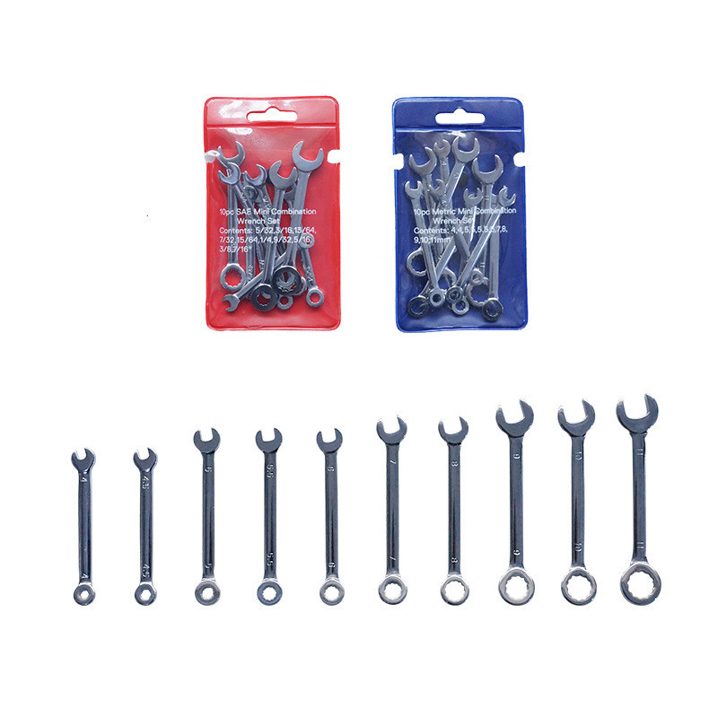 10pcs Mini Spanner Wrenches Set Spanner Explosion-proof Pocket British/Metric Type Wrenches for Torque Auto Repair Tools
10pcs Mini Spanner Wrenches Set Spanner Explosion-proof Pocket British/Metric Type Wrenches for Torque Auto Repair Tools