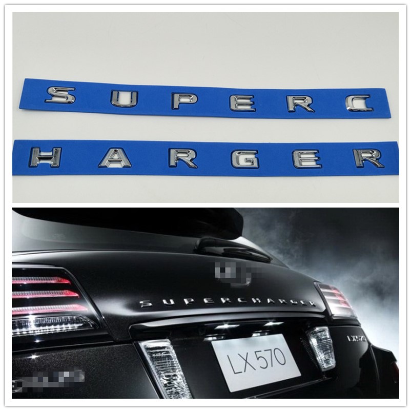 Big size For Lexus LX570 Supercharger Emblem Rear Trunk Logo Tailgate Letter Sticker Nameplate
Big size For Lexus LX570 Supercharger Emblem Rear Trunk Logo Tailgate Letter Sticker Nameplate