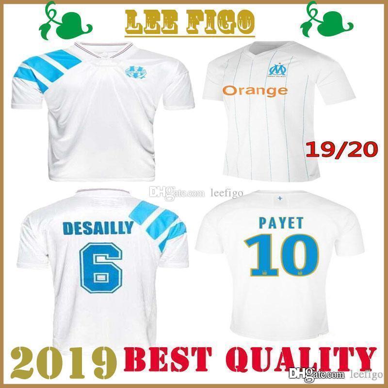 Olympique de Marseille 1993 Retro Commemorate Football Shirt #DESCHAMPS PAPIN BOLI DESAILLY#2019 Marseille Retro and latest editions Soccer, Gray;blue
Olympique de Marseille 1993 Retro Commemorate Football Shirt #DESCHAMPS PAPIN BOLI DESAILLY#2019 Marseille Retro and latest editions Soccer, Gray;blue