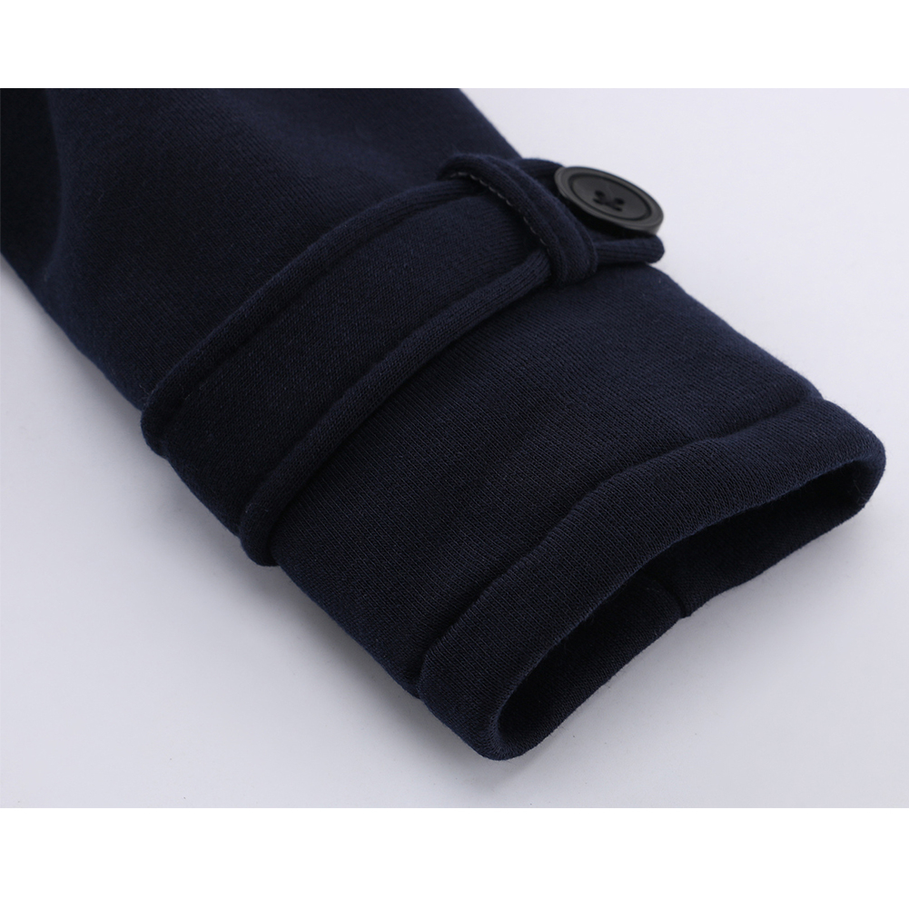 Winter Women's Hooded Wool Blend Parka With Leather Buckle | Slim Fit Ladies Jacket