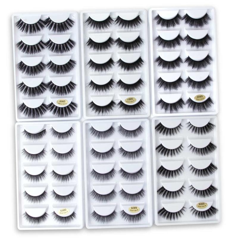 5 Pairs Mink Eyelashes 3D False Lashes Thick Crisscross Makeup Eyelash Extension Natural Volume Soft Fake Eye Lashes G800 G806
5 Pairs Mink Eyelashes 3D False Lashes Thick Crisscross Makeup Eyelash Extension Natural Volume Soft Fake Eye Lashes G800 G806