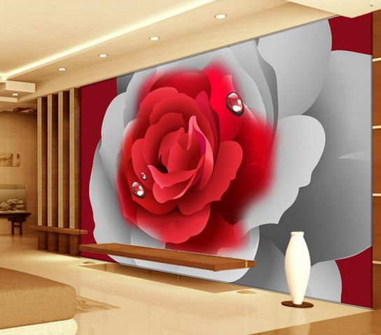 classic wallpaper for walls Romantic red rose TV background wall decoration painting, Other
classic wallpaper for walls Romantic red rose TV background wall decoration painting, Other