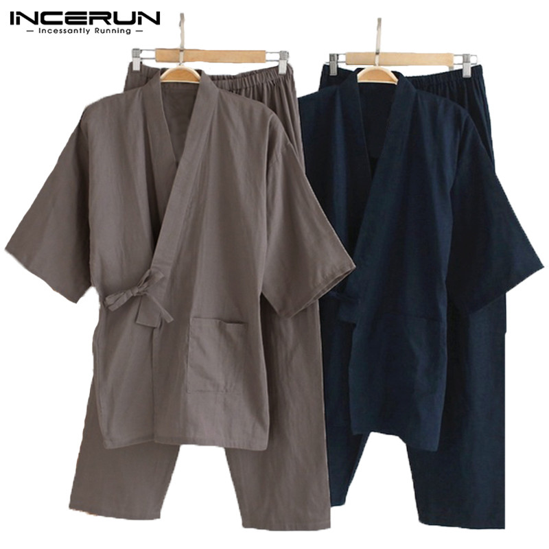 Men Kimono Pajamas Japanese Style Cotton Homewear Tops Pants Set Bathrobe Solid Color Retro Casual Comfy Sleepwear Suits Men 5XL, Gray
Men Kimono Pajamas Japanese Style Cotton Homewear Tops Pants Set Bathrobe Solid Color Retro Casual Comfy Sleepwear Suits Men 5XL, Gray