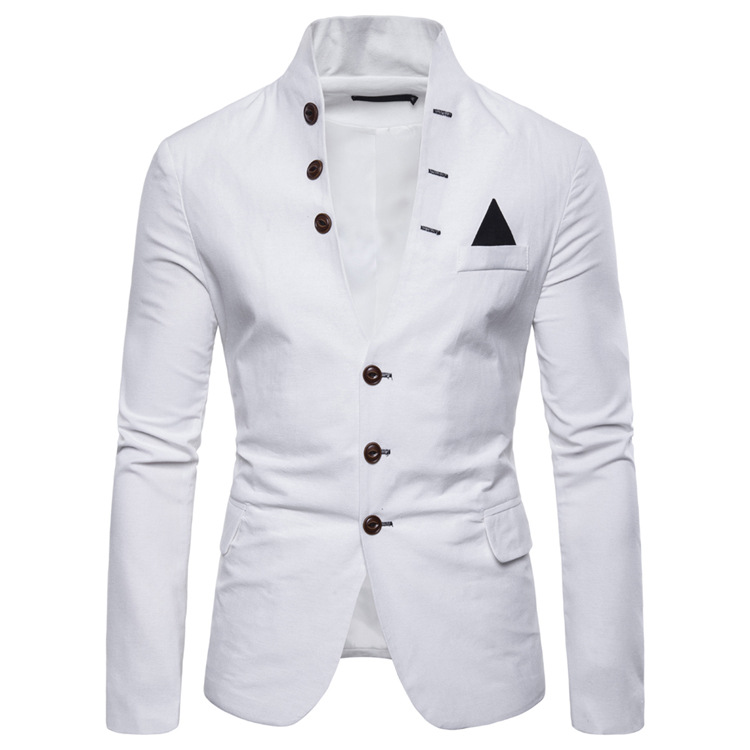 Men's brand new creative personality fashion business casual white suit best man wedding men blazer mens blazer jacket, Black
Men's brand new creative personality fashion business casual white suit best man wedding men blazer mens blazer jacket, Black