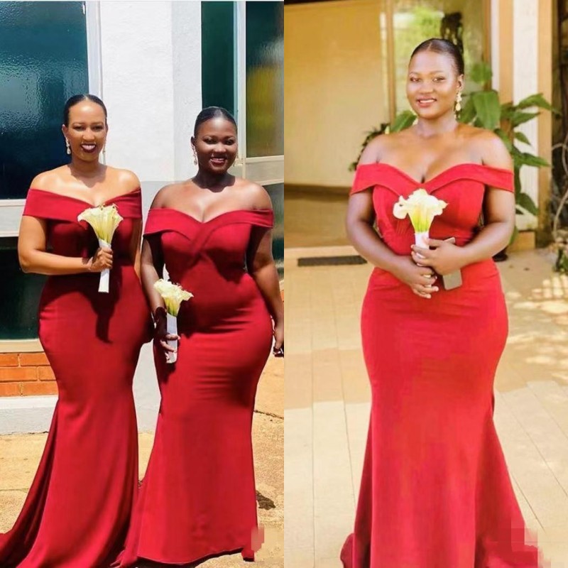 2020 Off Shoulder Ruched Long Bridesmaid Dresses Sleeveless Satin Maid Of Honor Wedding Party Gowns Custom Made Plus Size
2020 Off Shoulder Ruched Long Bridesmaid Dresses Sleeveless Satin Maid Of Honor Wedding Party Gowns Custom Made Plus Size