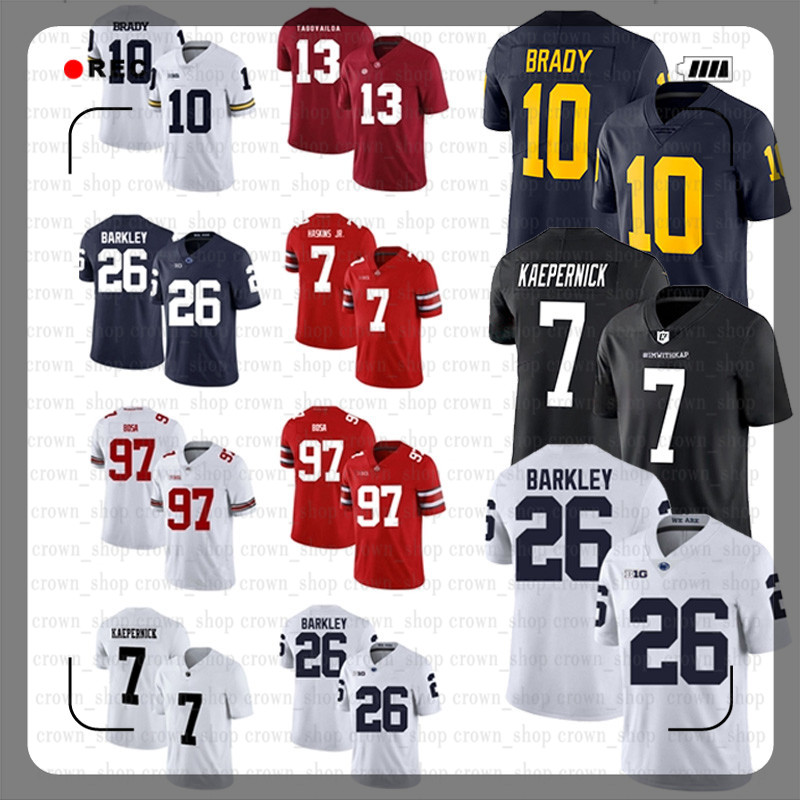 13 Tua Tagovailoa NCAA 7 Dwayne Haskins Jr Alabama Crimson Tide Jersey Nick Bosa Michigan Tom Brady Ohio State Buckeyes Football Jerseys2, Ncaa-(laohu)
13 Tua Tagovailoa NCAA 7 Dwayne Haskins Jr Alabama Crimson Tide Jersey Nick Bosa Michigan Tom Brady Ohio State Buckeyes Football Jerseys2, Ncaa-(laohu)