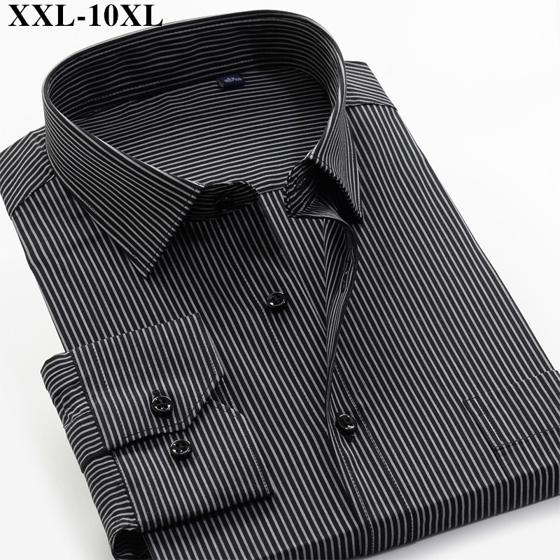 Big Size 10XL 9XL 8XL 7XL 6XL Men's Business Striped Shirt Classic Style Fashion Casual Loose Long Sleeve Shirts Brand Clothes, 948001
Big Size 10XL 9XL 8XL 7XL 6XL Men's Business Striped Shirt Classic Style Fashion Casual Loose Long Sleeve Shirts Brand Clothes, 948001