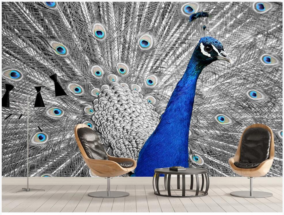 WDBH 3d wallpaer custom photo Modern simple and beautiful blue peacock background 3d wall murals wallpaper for walls 3 d room home decor, Non-woven wallpaper
WDBH 3d wallpaer custom photo Modern simple and beautiful blue peacock background 3d wall murals wallpaper for walls 3 d room home decor, Non-woven wallpaper
