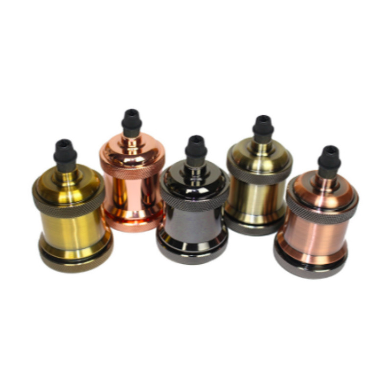Vintage Edison Lamp Base 5 Lamp head Color light Aluminum Light Socket E27 Screw Bulb base Bed Room Retro Fittings lamp holder
Vintage Edison Lamp Base 5 Lamp head Color light Aluminum Light Socket E27 Screw Bulb base Bed Room Retro Fittings lamp holder