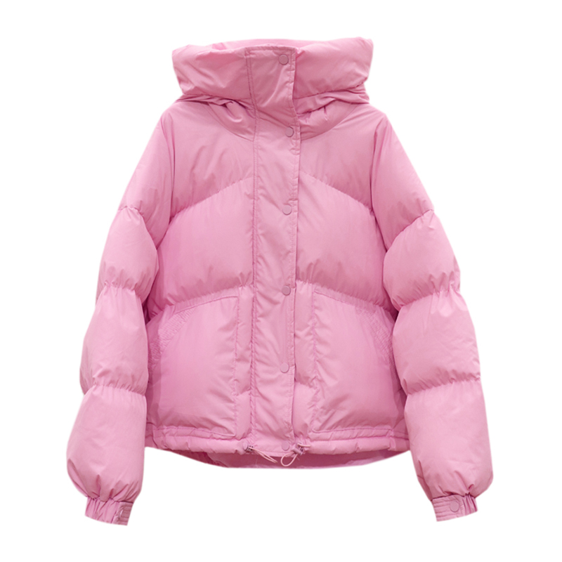 PERHAPS U women outwear warm padded jacket hooded pink blue zipper pocket winter puffer C0270
PERHAPS U women outwear warm padded jacket hooded pink blue zipper pocket winter puffer C0270