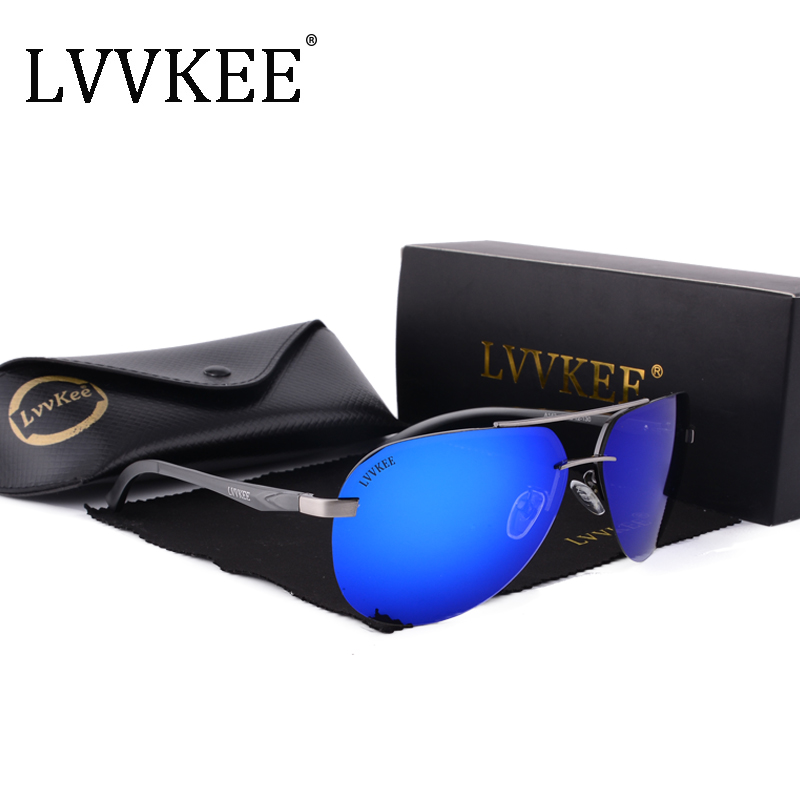 LVVKEE Luxury Polarized Men Rimless Sunglasses Pilot women Aluminum Magnesium alloy Brand Designer Polarized male with case
LVVKEE Luxury Polarized Men Rimless Sunglasses Pilot women Aluminum Magnesium alloy Brand Designer Polarized male with case
