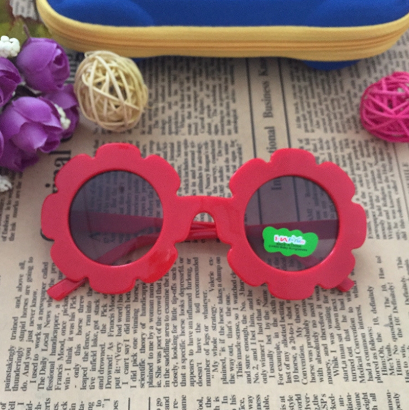 Sunglasses Sunflower Frame Girls Eyeglasses Baby Girl Sun Glasses Children Beach Eyewear Fashion Kids Accessories 6 Colors DHW3589 Z260305