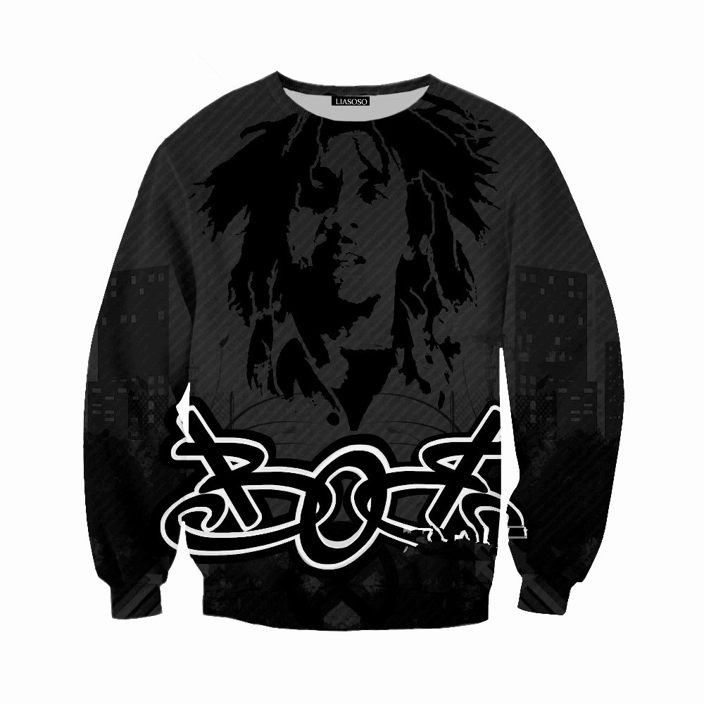 Newest Fashion Singer Reggae Bob Marley Sweatshirt Men Women 3D Print 3D Funny Long Sleeve Tracksuit Pullover Outerwear Casual Tops W54, Multi
Newest Fashion Singer Reggae Bob Marley Sweatshirt Men Women 3D Print 3D Funny Long Sleeve Tracksuit Pullover Outerwear Casual Tops W54, Multi