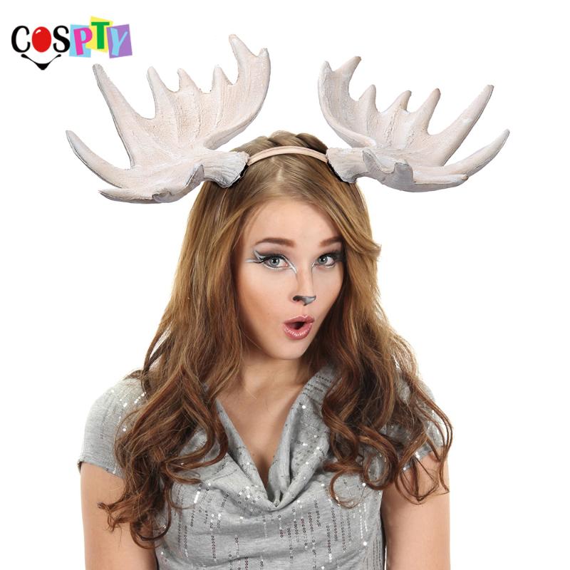 Woman Fashion Christmas Decorations Masquerade Headdress Fairy Forest Deer Antler headbands
Woman Fashion Christmas Decorations Masquerade Headdress Fairy Forest Deer Antler headbands