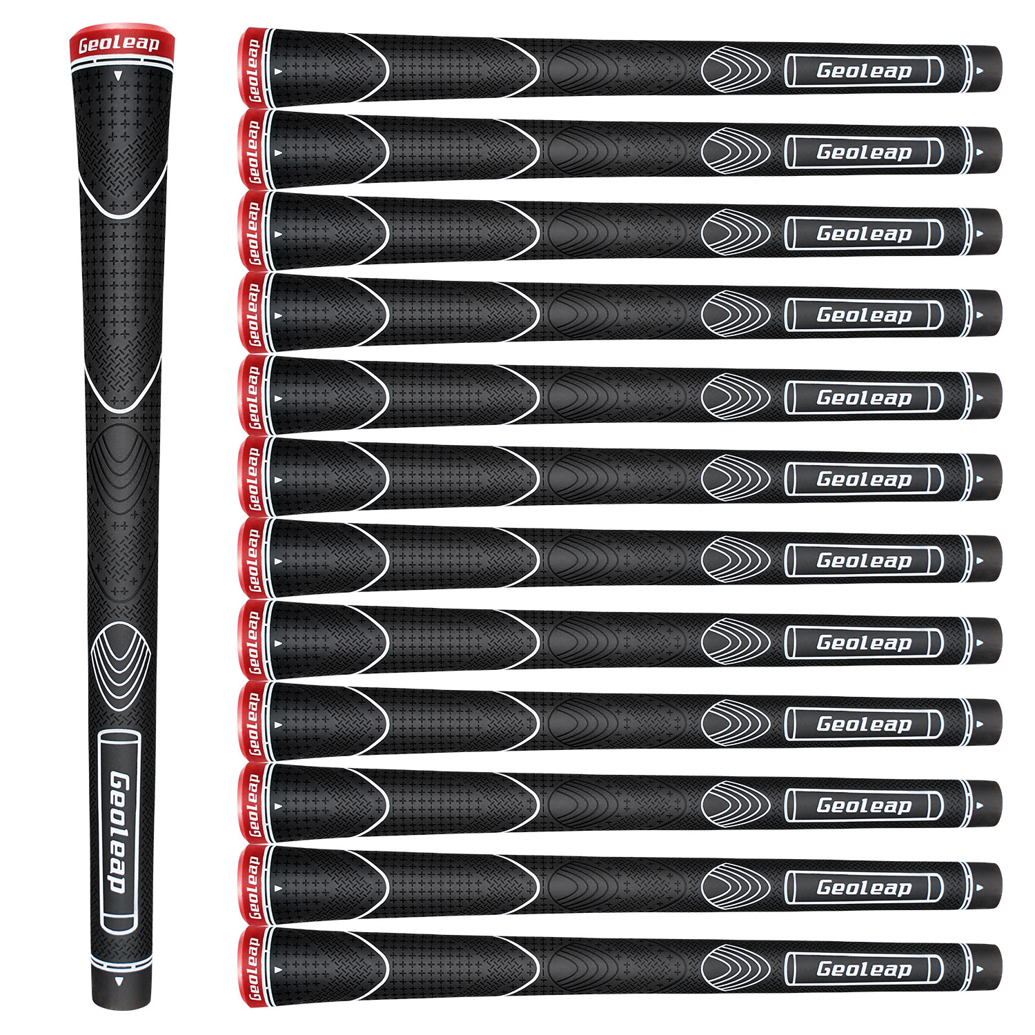 Geoleap Rubber Golf Grips Standard Size, Three Colors Optional, Thumb Pattern,Anti-Slip 10pcs free shipping
Geoleap Rubber Golf Grips Standard Size, Three Colors Optional, Thumb Pattern,Anti-Slip 10pcs free shipping
