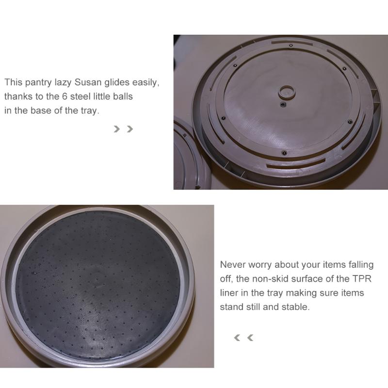 Hot Rotation Non-Skid Pantry Cabinet Turntable With Wide Base Storage Bin Rotating Organizer For Kitchen Seasoning Tray
Hot Rotation Non-Skid Pantry Cabinet Turntable With Wide Base Storage Bin Rotating Organizer For Kitchen Seasoning Tray