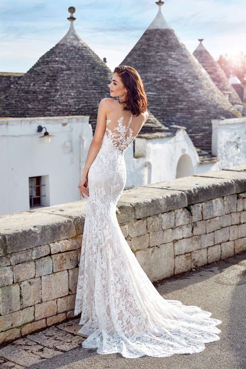 eddy k mermaid wedding dresses full lace appliqued bridal gowns custom made country vintage boho beach wedding dress