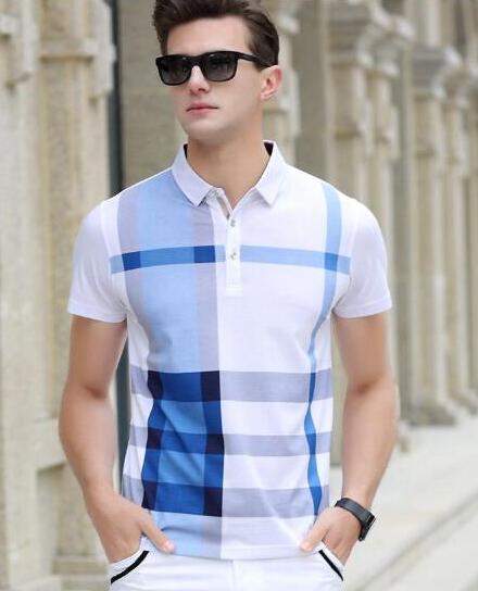 London Brit Men T-Shirt High Quality Men's Plaid Polo Shirts Cotton Short-Sleeved Summer Jerseys nautica Polos Para Blue Red Size M-3XL, White;black
London Brit Men T-Shirt High Quality Men's Plaid Polo Shirts Cotton Short-Sleeved Summer Jerseys nautica Polos Para Blue Red Size M-3XL, White;black
