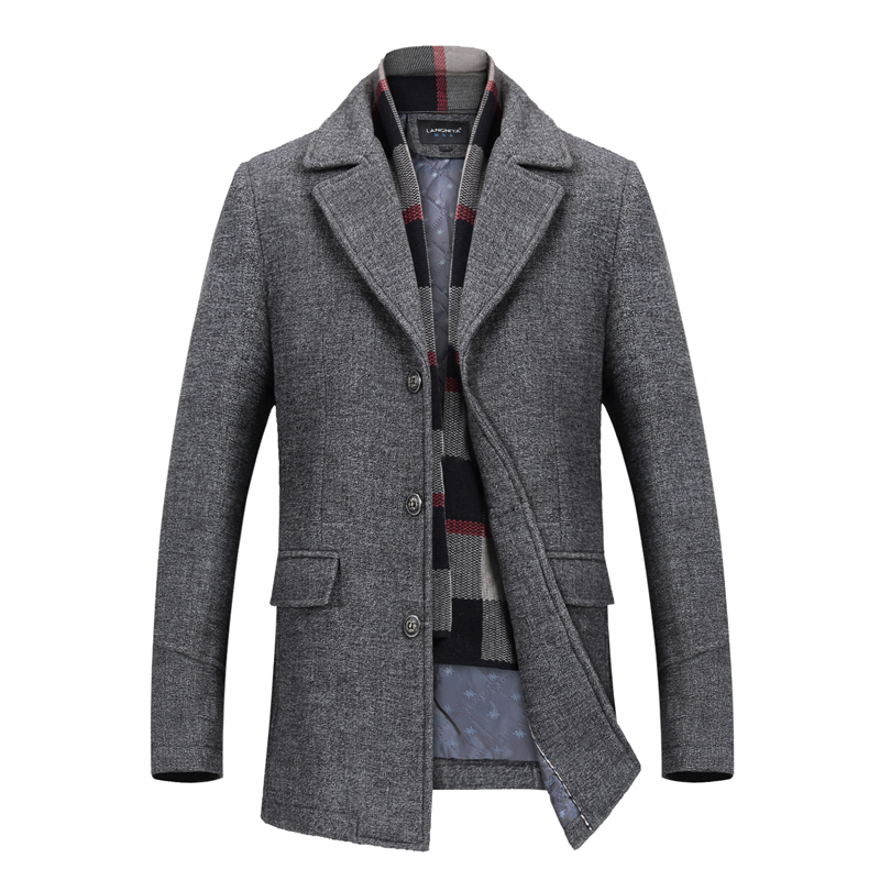 2019 Brand clothing Fashion Male keep warm winter slim fit Woolen cloth jacket/Men' High quality Large size -4XL Leisure coat, Gray
2019 Brand clothing Fashion Male keep warm winter slim fit Woolen cloth jacket/Men' High quality Large size -4XL Leisure coat, Gray