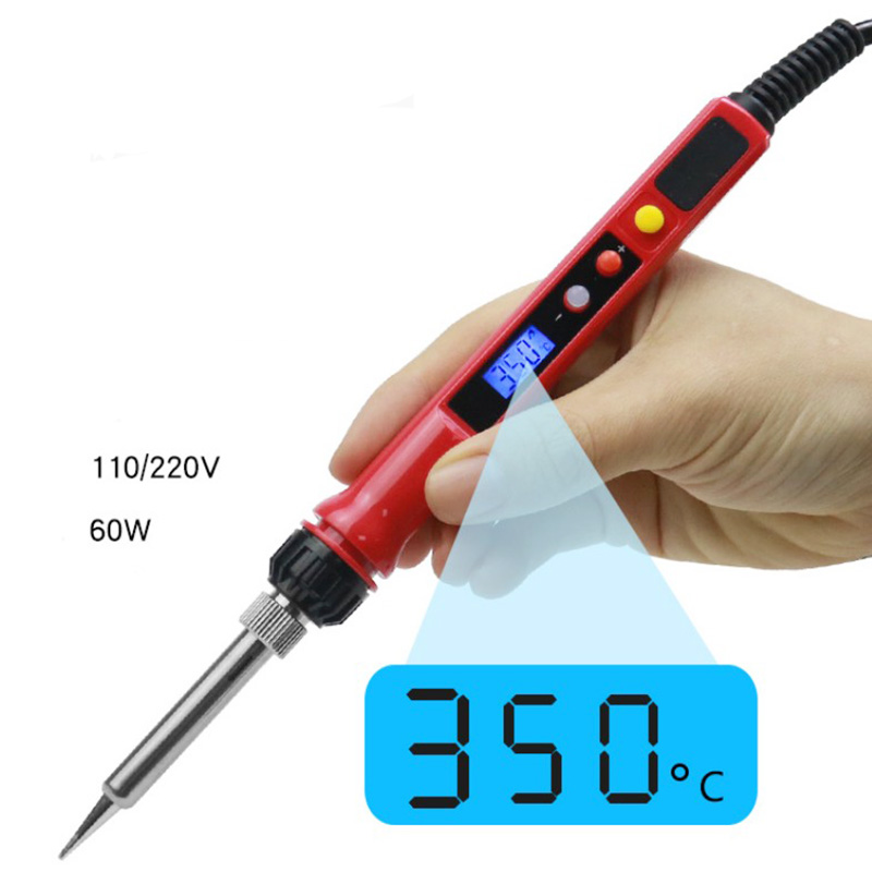 60W Electric soldering iron temperature adjustable 110V-220V Welding Solder iron rework station soldering accessories tools
60W Electric soldering iron temperature adjustable 110V-220V Welding Solder iron rework station soldering accessories tools